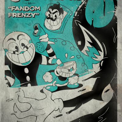 Brothers in Arms Cartoon Poster
